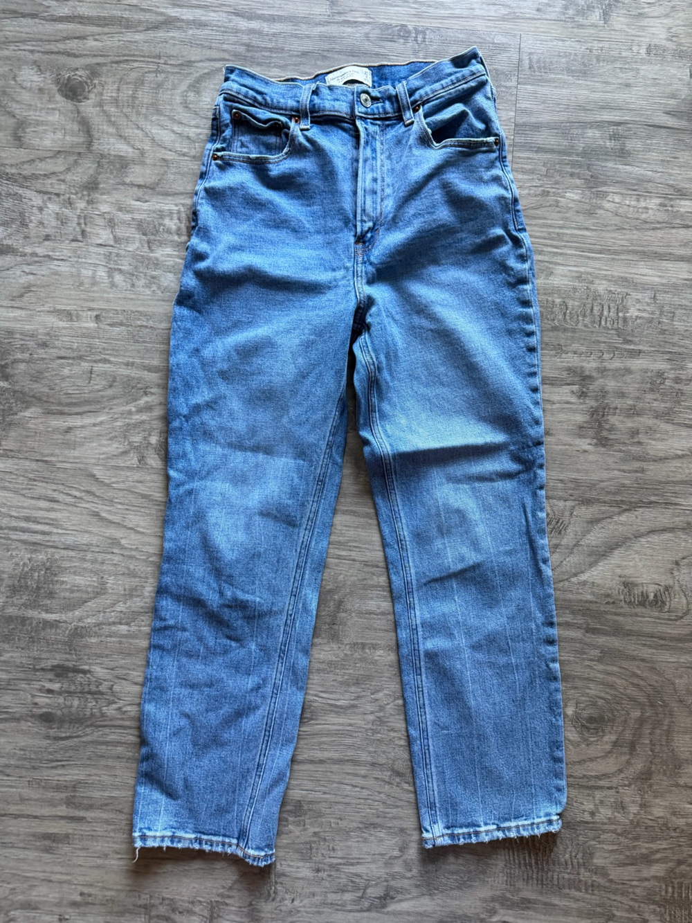 Abercrombie & Fitch The Ankle Straight High Rise size 27 size 4 Jeans